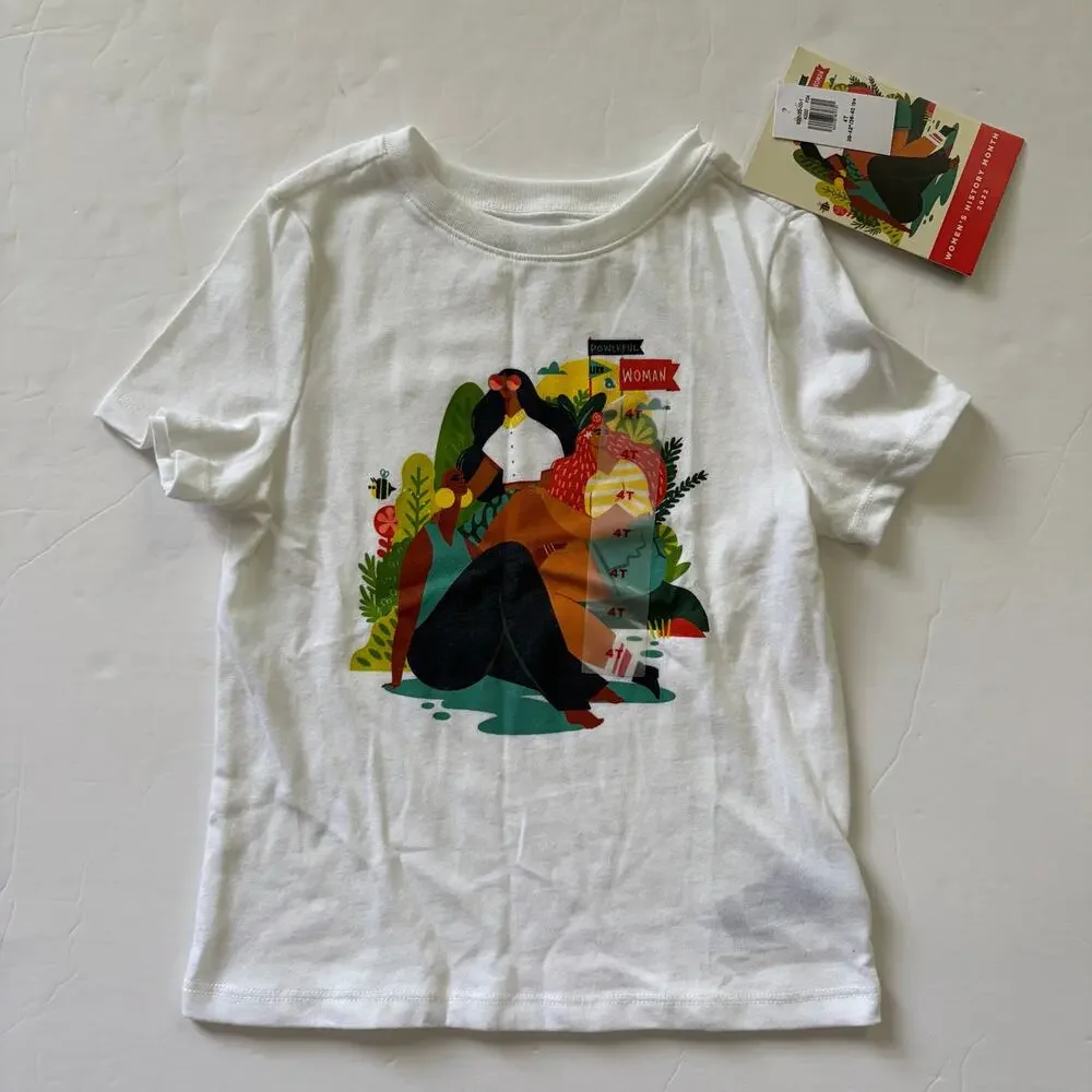 Old Navy | International Women's Day T-shirt NWT 4T